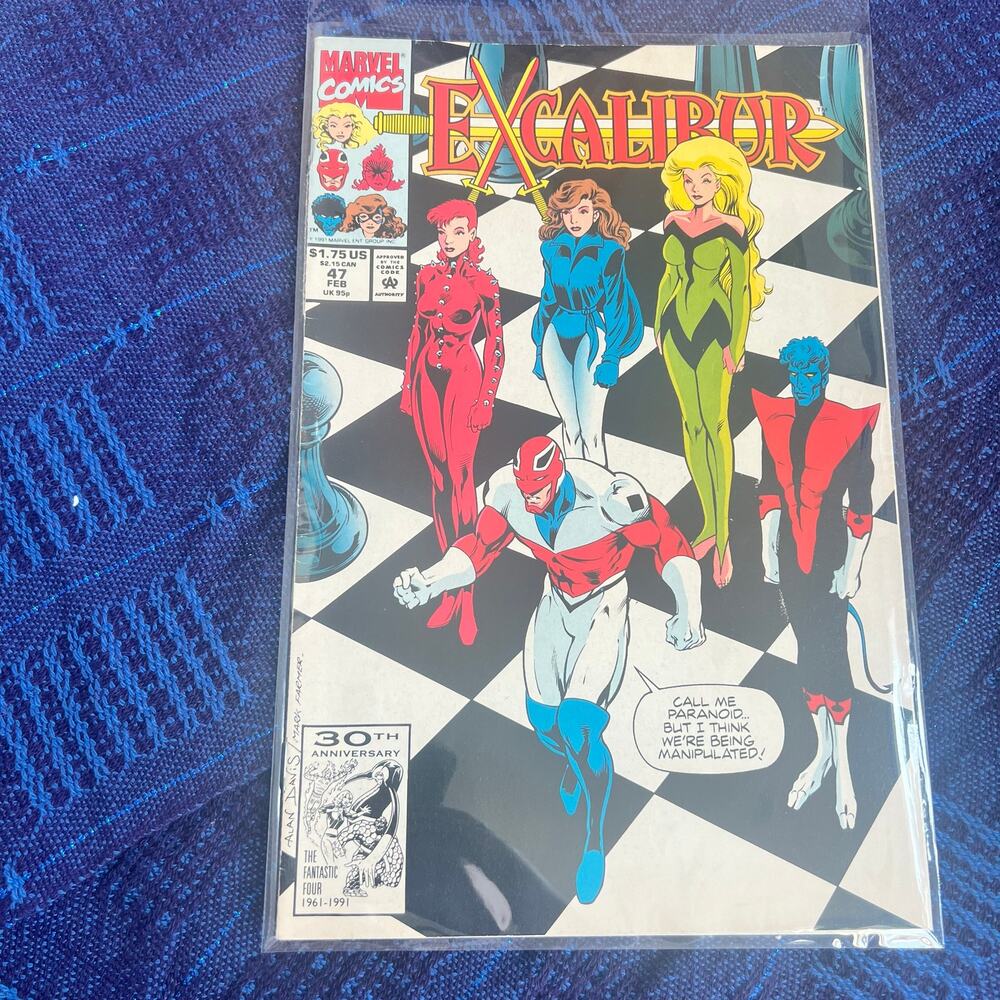 Marvel Comics Excalibur #47 Direct Edition